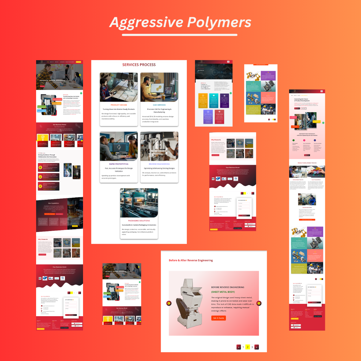 Aggressive polymer