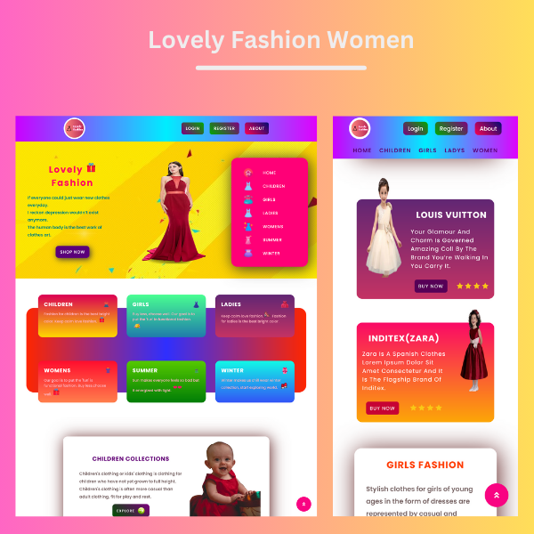 lovely fashion women
